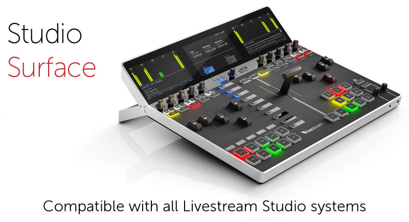Livestream Studio Core and Studio Track